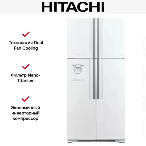 Холодильник Hitachi R-W 660 PUC7 GPW фото 4