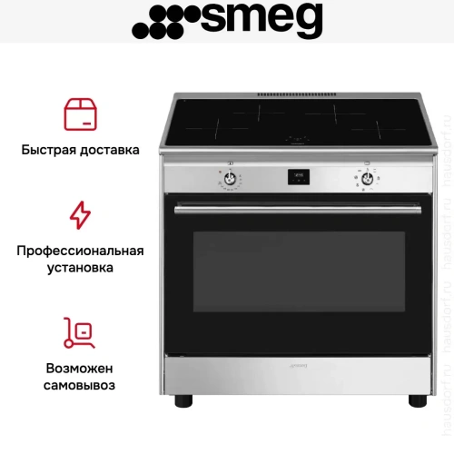 Варочный центр Smeg CG90CIXT фото 7