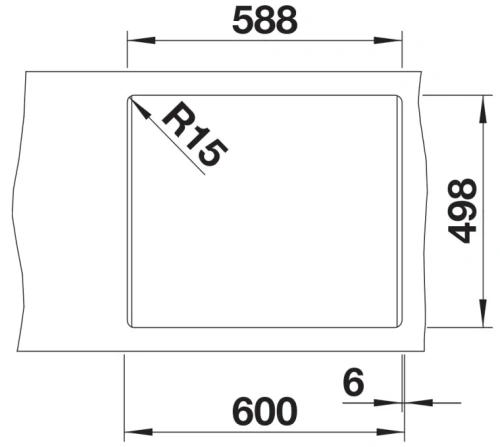 Мойка BLANCO ETAGON 6 Silgranit темная скала фото 5
