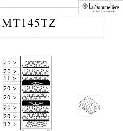 Винный шкаф La Sommeliere MT145TZ фото 11