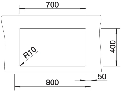 Мойка BLANCO CLARON 700-U нержавеющая сталь Durinox фото 4