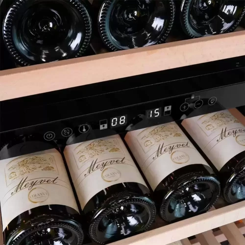 Винный шкаф Meyvel MV99PRO-KBT2 (Тёмный шоколад) фото 9