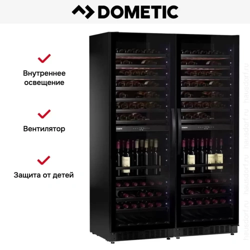 Винный шкаф Dometic E115FG Double Elegance фото 16