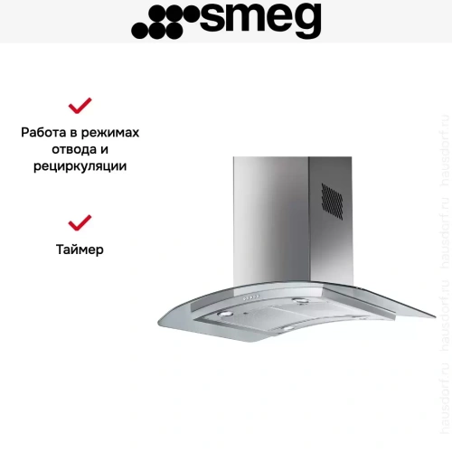 Вытяжка Smeg KIV90XE фото 4