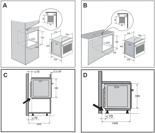 Духовой шкаф с паром De Dietrich DOR4546BE фото 16