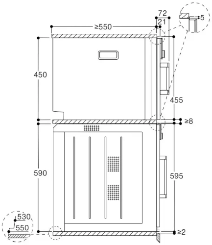 Комбинированный духовой шкаф-пароконвектомат Gaggenau BSP260111 фото 4