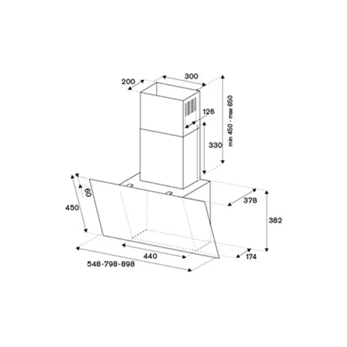 Вытяжка Bertazzoni KV90MOD1NA фото 4