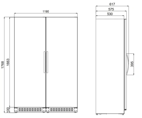 Винный шкаф Dometic B195S Double Basic фото 3