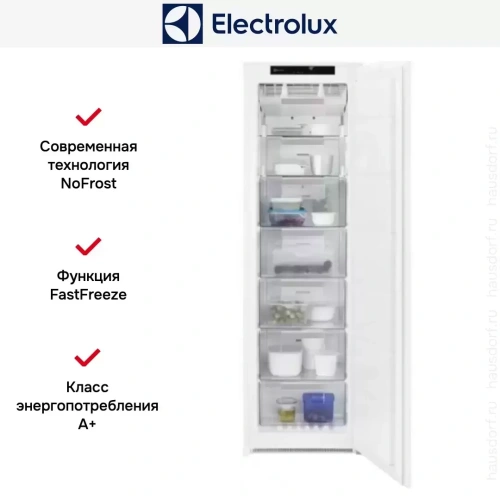 Встраиваемая морозильная камера Electrolux RUT6NF18S фото 2