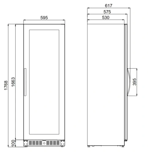 Винный шкаф Dometic E115FG Elegance фото 8