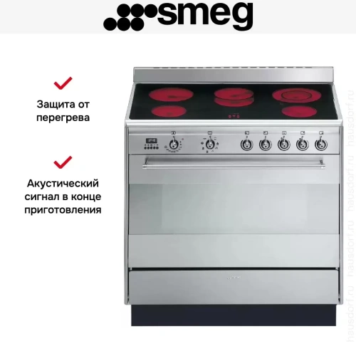 Варочный центр Smeg SUK91CMX9 фото 6