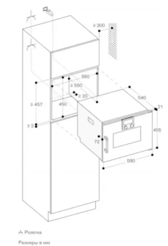 Встраиваемая пароварка Gaggenau BSP220131 фото 3