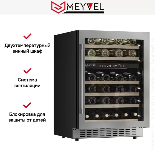 Винный шкаф Meyvel MV46PRO-KST2 фото 5