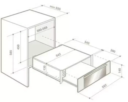 Подогреватель De Dietrich DWD 1114 B фото 2