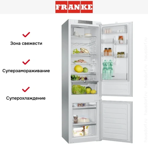 Встраиваемый холодильник Franke FCB 360 V NE D фото 7