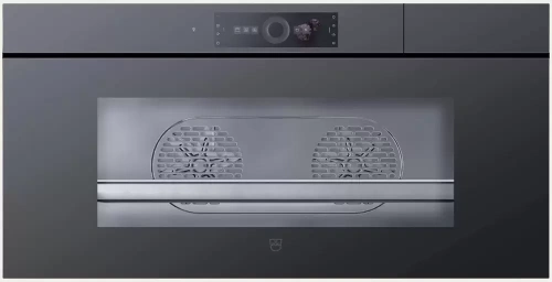 Встраиваемая пароварка V-ZUG CombiSteamer V6000 45L Grand AutoDoor CS6T-23046 черное стекло
