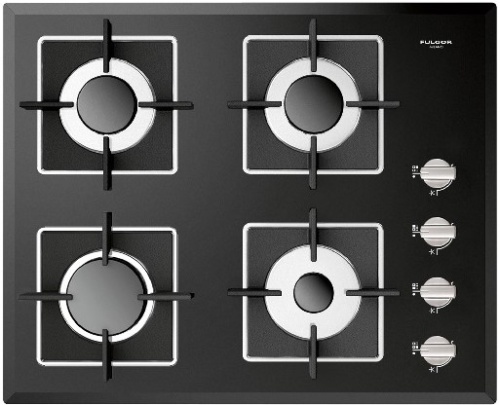 Газовая варочная панель Fulgor Milano FCH 604 G BK