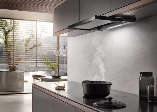 Встраиваемая вытяжка Miele DAS 2620 матовый черный фото 3