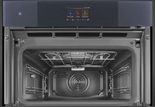 Компактный духовой шкаф с пароваркой шкаф Smeg SO4104APG фото 2