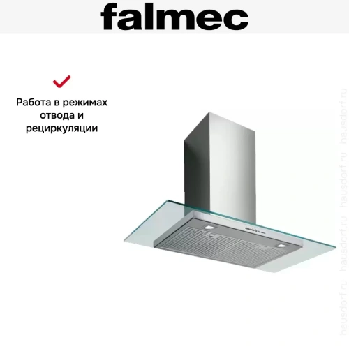 Вытяжка Falmec Kristal Isola 90 ix (800) ECP фото 6