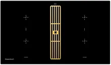 Варочная панель с вытяжкой Kuppersbusch KMI 9850.0 SR Gold