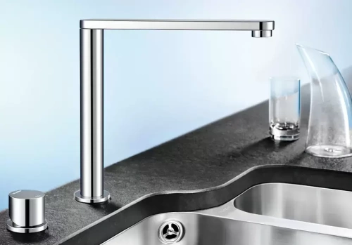 Смеситель Blanco Elos хром фото 3