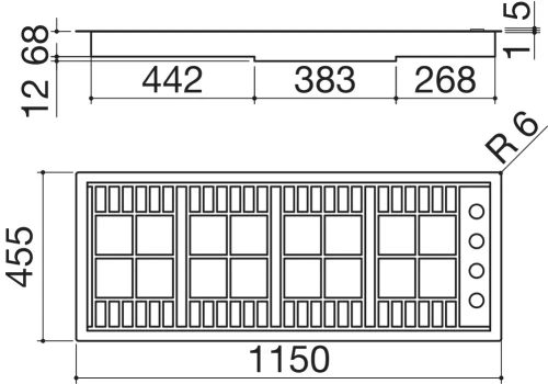 Газовая варочная панель Barazza 1PLB3T фото 4