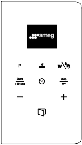 Встраиваемая микроволновая печь Smeg FMI120G фото 3