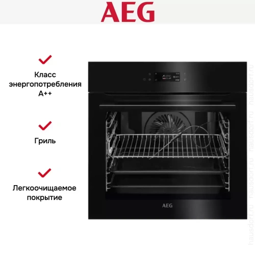 Духовой шкаф AEG BPE748380B фото 9