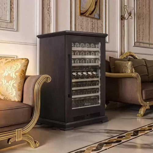 Винный шкаф Meyvel MV77PRO-KBT2 (Тёмный шоколад) фото 2