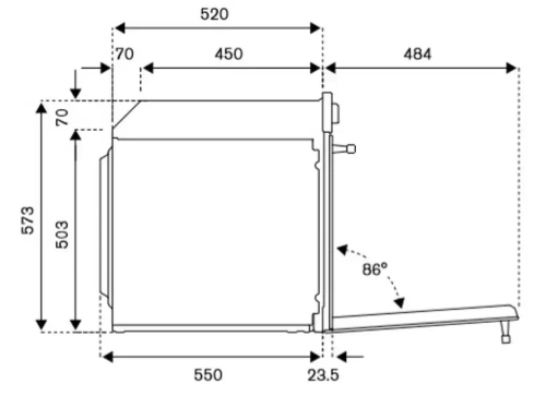 Духовой шкаф Bertazzoni F6011MODPLGNE фото 3