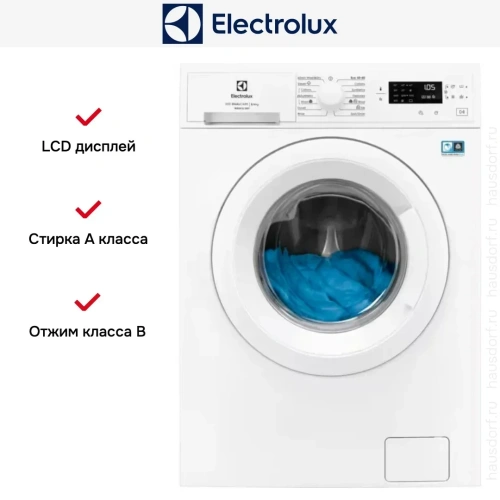 Стирально-сушильная машина Electrolux EW5W468WE фото 3