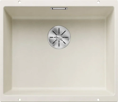 Мойка BLANCO SUBLINE 500-U Silgranit мягкий белый