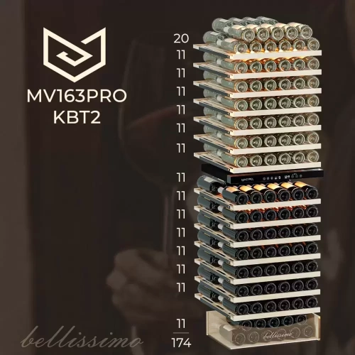 Винный шкаф Meyvel MV163PRO-KBT2 фото 16