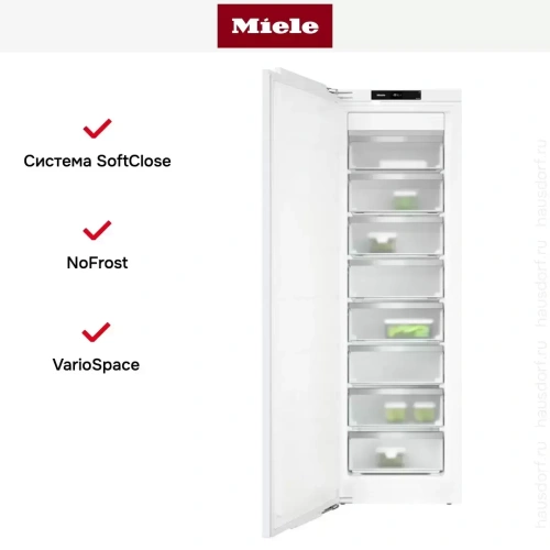 Встраиваемый морозильник Miele FNS7770E фото 6