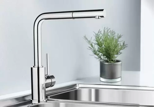 Смеситель Blanco Mila-S хром фото 3