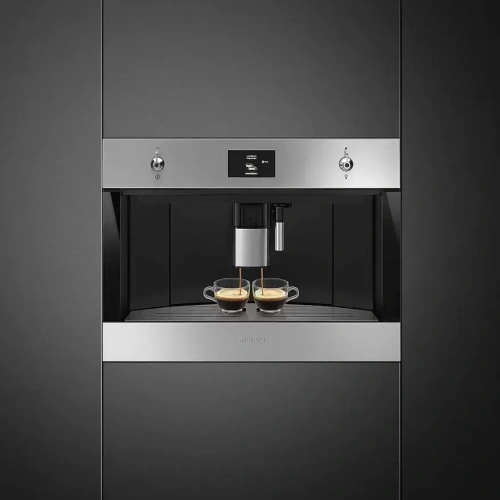 Встраиваемая кофемашина Smeg CMS4303XRU фото 4