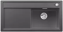 Мойка Blanco ZENAR XL 6 S чаша справа, доска стекло клапан-автомат InFino® темная скала