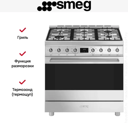 Варочный центр Smeg C9GMX2 фото 12