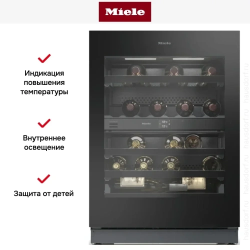 Встраиваемый винный шкаф Miele KWTUS 7196 E фото 8