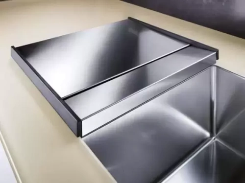 Мойка Blanco Claron 340/180-U чаша слева нержавеющая сталь фото 4