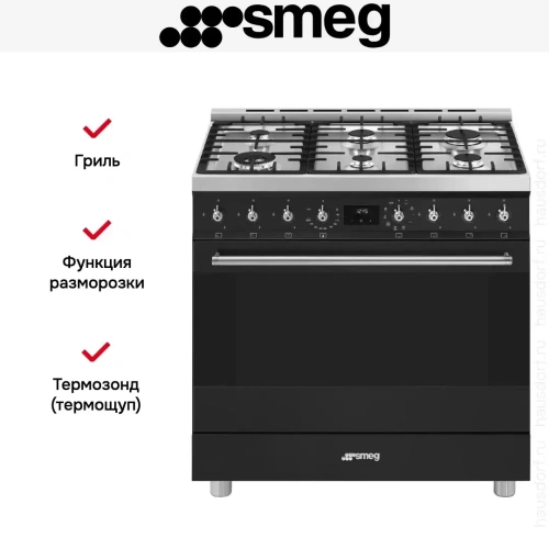 Варочный центр Smeg C9GMMB2 фото 6
