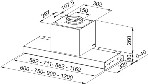 Встраиваемая вытяжка Franke FSTS DRIP-FREE 60 X фото 8
