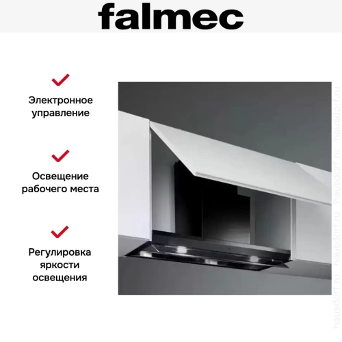 Вытяжка Falmec Design VIRGOLA BLACK 60 (600) фото 5