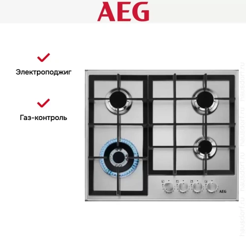Варочная панель AEG HGB64420SM фото 12