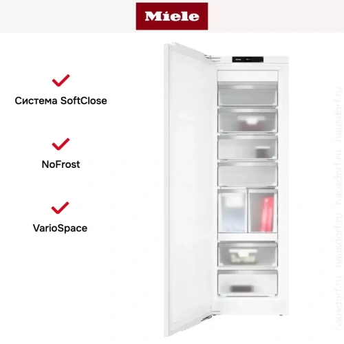 Встраиваемый морозильник Miele FNS 7774 D фото 7