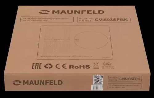 Индукционная варочная панель Maunfeld CVI593SFBK Inverter фото 6