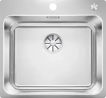 Мойка BLANCO SOLIS 500-IF/A нержавеющая сталь, клапан-автомат