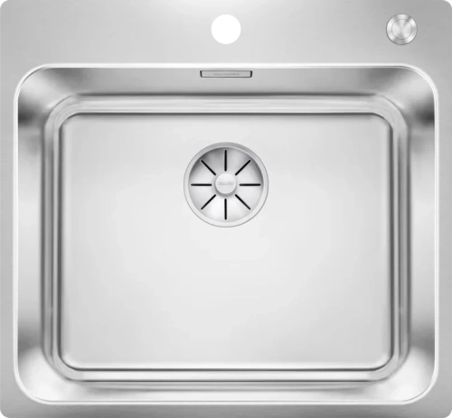 Мойка BLANCO SOLIS 500-IF/A нержавеющая сталь, клапан-автомат