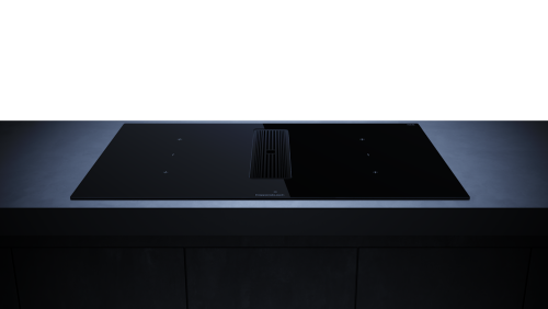 Индукционная варочная панель с вытяжкой KMI 8350.0 SR черный вельвет Куперсбуш / Kuppersbusch фото 2